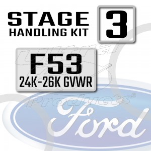 Stage 3  -  2006-2019 Ford F53 V10 Class-A 24-26K GVWR Handling Kit